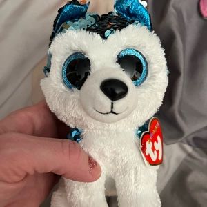 Slush flippable ty beanie boo.